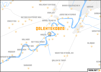 map of Qal‘eh-ye Kobrá