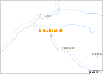 map of Qal‘eh-ye Kūf