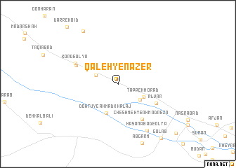 map of Qal‘eh-ye Nāz̧er