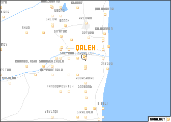 map of Qal\