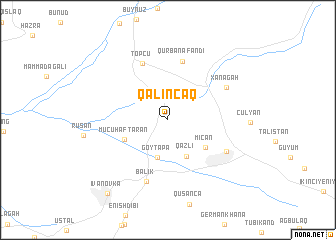 map of Qalıncaq