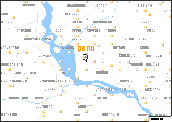 map of Qanā