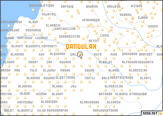 map of Qandūlah