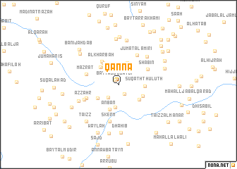 map of Qanna‘