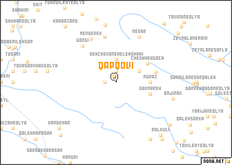 map of Qāpqovī