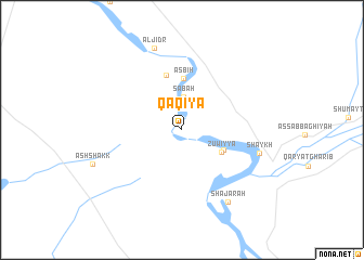 map of Qāqīyā