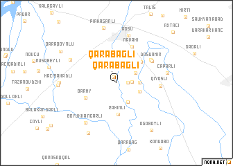 map of Qarabağlı