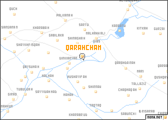 map of Qarah Cham