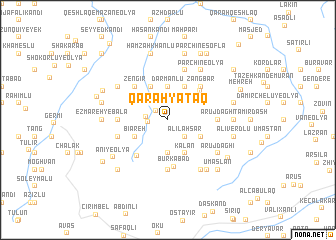 map of Qarah Yātāq