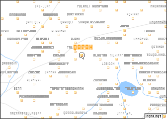 map of Qārah