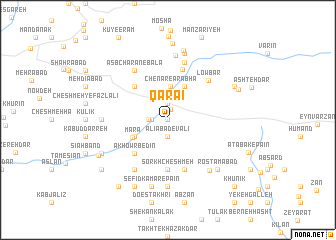 map of Qarā\