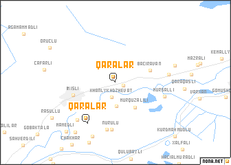 map of Qaralar