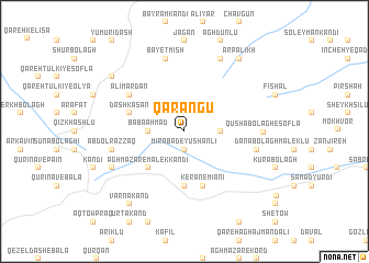 map of Qarāngū