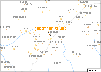 map of Qārat Banī Suwār