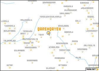 map of Qareh Qayeh