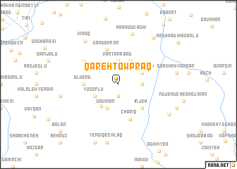 map of Qareh Towprāq