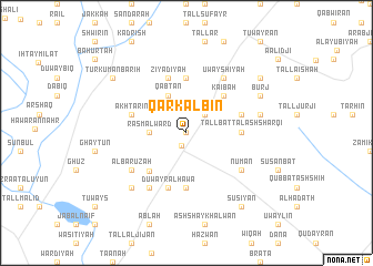 map of Qa‘r Kalbīn