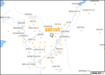 map of Qarxun