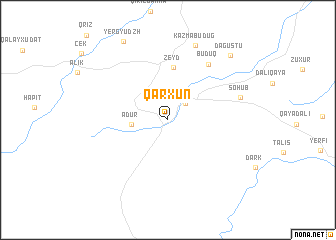 map of Qarxun