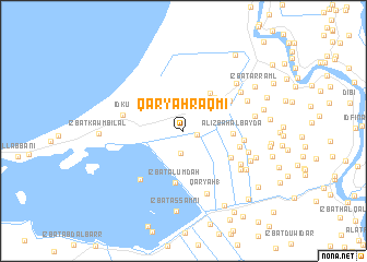 map of Qaryah Raqm 8