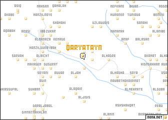 map of Qaryatayn