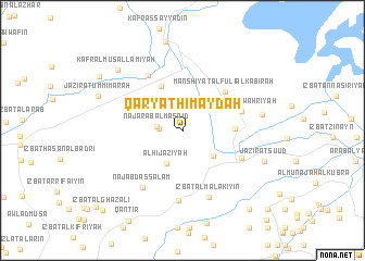 map of Qaryat Ḩimaydah