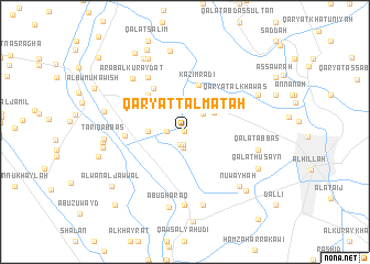 map of Qaryat Ţalmāţah