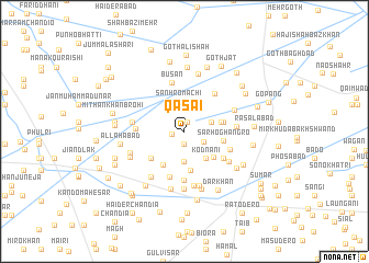 map of Qāsāi