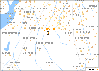 map of Qasba