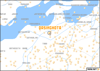 map of Qāsim Ghota