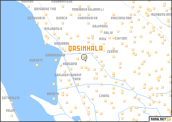 map of Qāsim Hāla