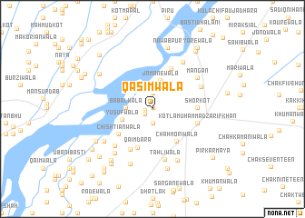 map of Qāsimwāla