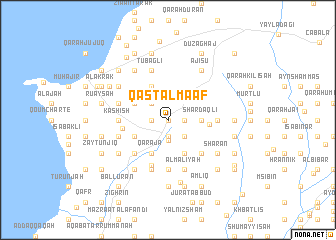 map of Qasţal Ma‘āf