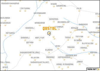 map of Qasţal