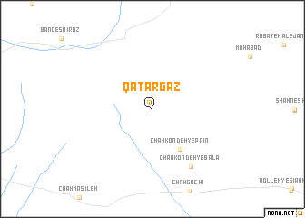 map of Qaţār Gaz