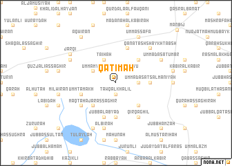 map of Qāţimah