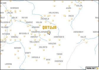 map of Qatūjā