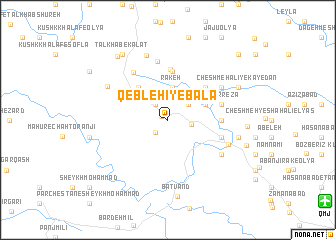 map of Qebleh\