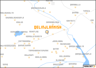 map of Qelīnj Lānmīsh