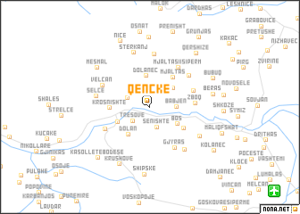 map of Qenckë