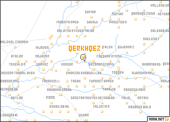 map of Qerkh Qez