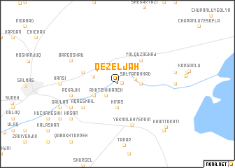 map of Qezeljah