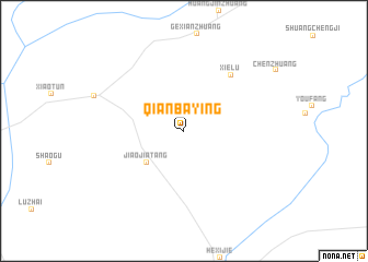 map of Qianbaying