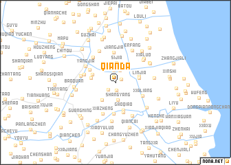 map of Qianda