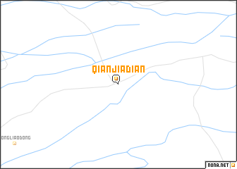 map of Qianjiadian