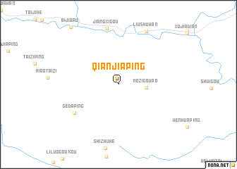 map of Qianjiaping