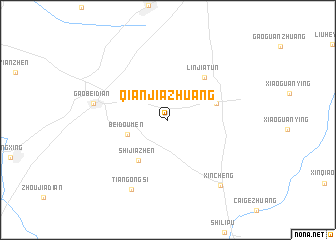 map of Qianjiazhuang