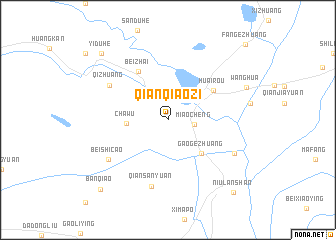 map of Qianqiaozi