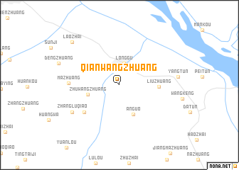 map of Qianwangzhuang