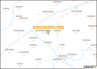 map of Qianzhuangyang